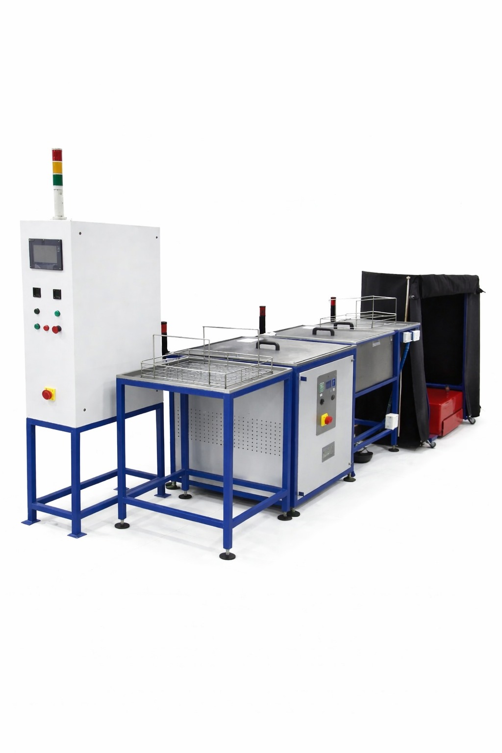 Automatic Water Washable Penetrant Testing System